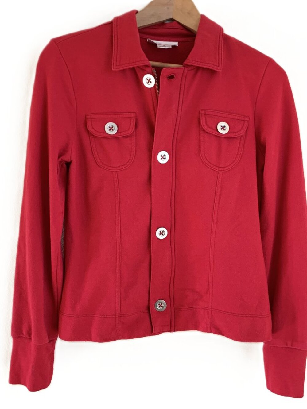 Vintage Chadwick's of Boston Full Zip Jacket Red Size M